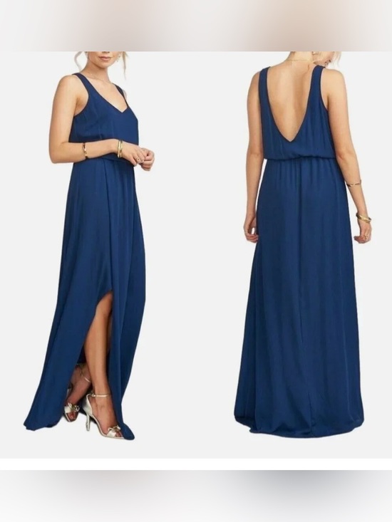 Show Me Your MuMu Dresses & Skirts - SMYM kendall blue maxi dress sz- xs